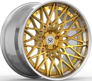 Aur 3 Darn wedi'i ffugio Rimau Olwyn