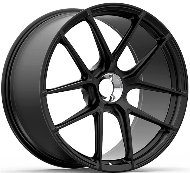 22x12 A 21x9.5 Rimiau Forged Custom 1-PC Gyda chlo canol gwreiddiol ar gyfer Porsche 911 GT3 RS