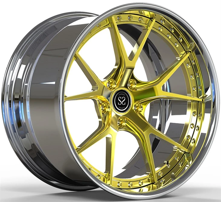 Disg sgleinio Aur BENZ GLE450 A gwefus sgleinio clir 22 modfedd