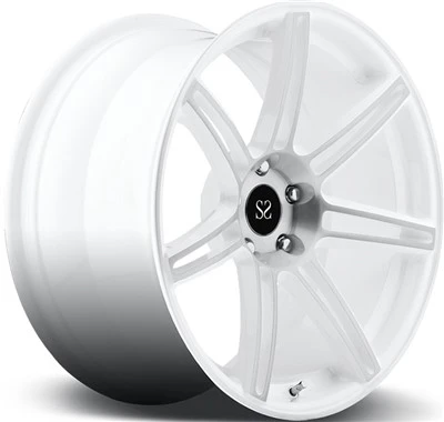 18 19 20 21 22 23 24 Monoblock Modfedd Ar Gyfer CLS 350 Wheels Aluninum Alloy Forged Custom White Style Rims