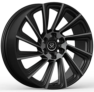 Roedd efeilliaid yn siarad siapiau 22x10j Custom 1- darn ffug -ffug ar gyfer Audi Q7
