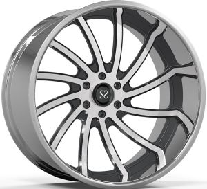 14Jx24 Gloss Black 4x4 Off Road Forged Wheels
