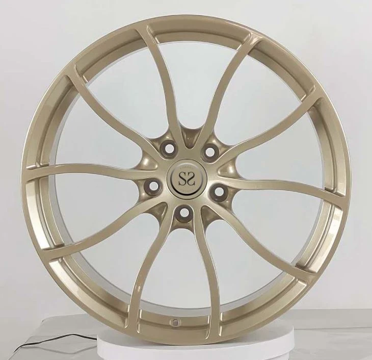 20*9 Light Gold 1 Piece Forged Wheel For BMW