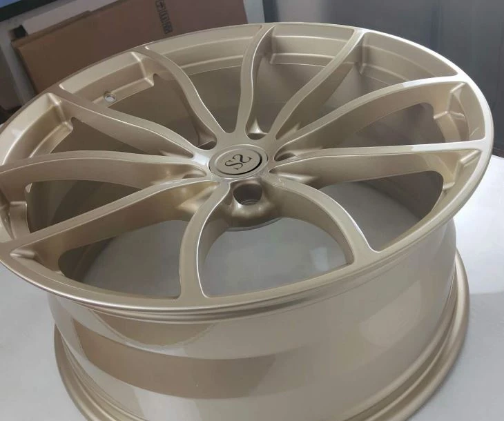20*9 Light Gold 1 Piece Forged Wheel For BMW