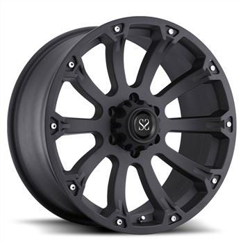 SSBR1015 Custom 6 X 139.7 5 X 150 5 X 127 Concave Satin Black 4 X 4 Rims Ar gyfer SUV A Pickup 19 20 22 24 Modfedd Rims