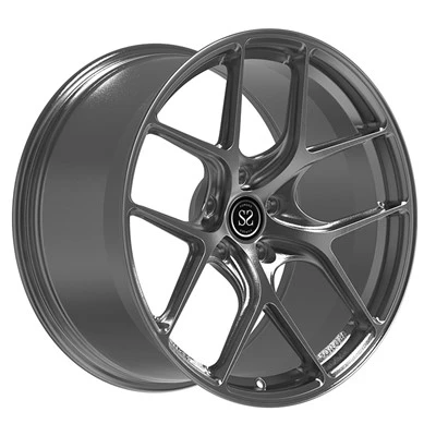 Gun Metal Custom 17" 18" 19" 1-Rimiau aloi alwminiwm wedi'u meithrin gan PC Ar gyfer FORESTER